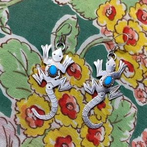 Native American Turquoise Earrings